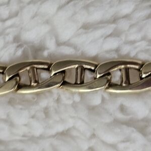 Gucci Link Bracelet 9" 14K Solid Gold